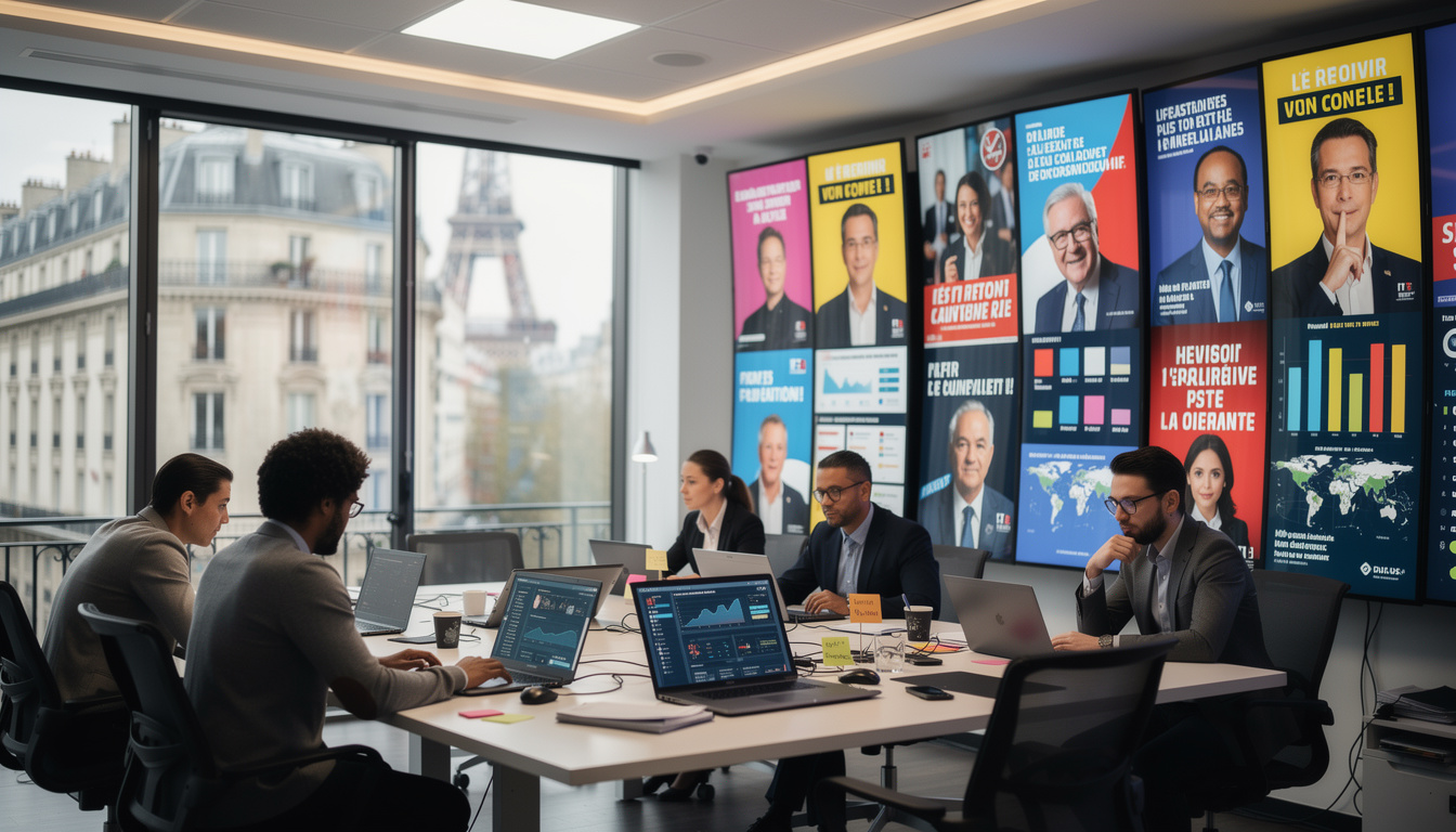 découvrez comment l'intelligence artificielle, à travers les chatbots et les campagnes « augmentées », révolutionne la scène politique française en optimisant la communication et l'engagement des électeurs.