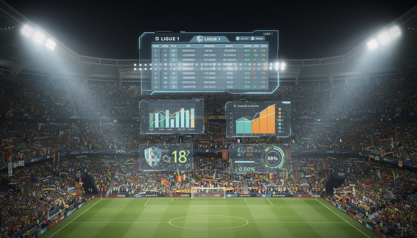 découvrez le classement final de la ligue 1 après la 21e journée, anticipé par l'intelligence artificielle, avec une projection étonnante pour le losc.