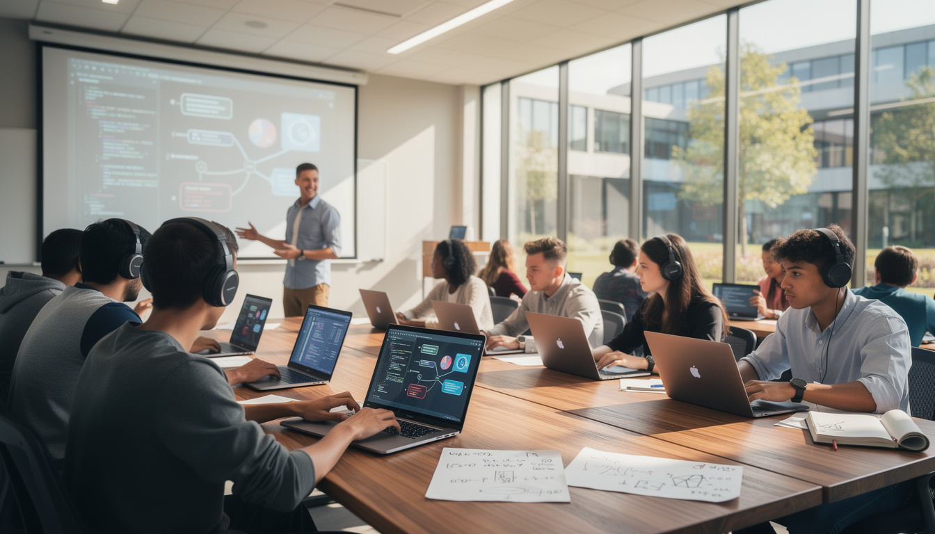 découvrez comment l’enseignement supérieur intègre l’intelligence artificielle pour former et préparer les futures générations d’étudiants aux défis technologiques de demain.