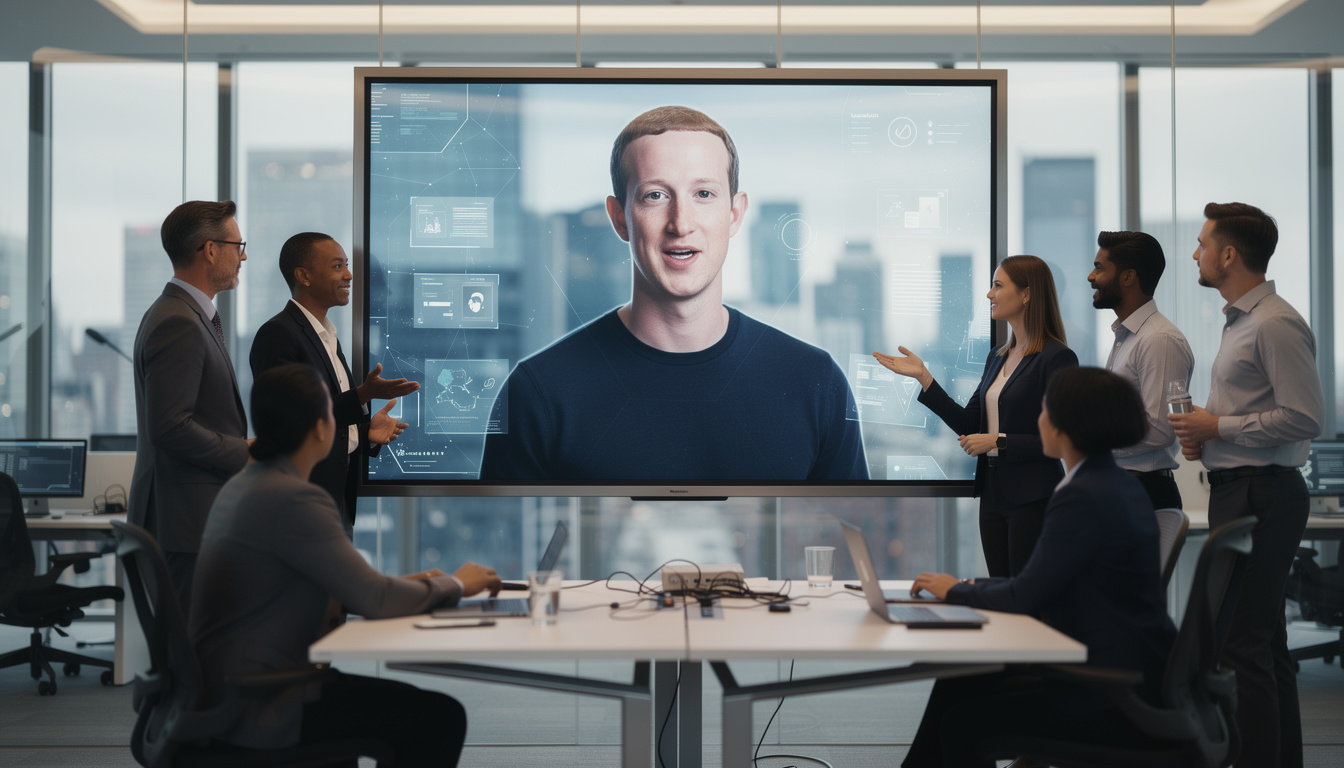 découvrez comment mark zuckerberg développe une ia à son image pour transformer la manière dont les patrons interagissent avec leurs collaborateurs, en répondant à la question : « bonjour patron, quel est ton avis sur mon travail ? ».