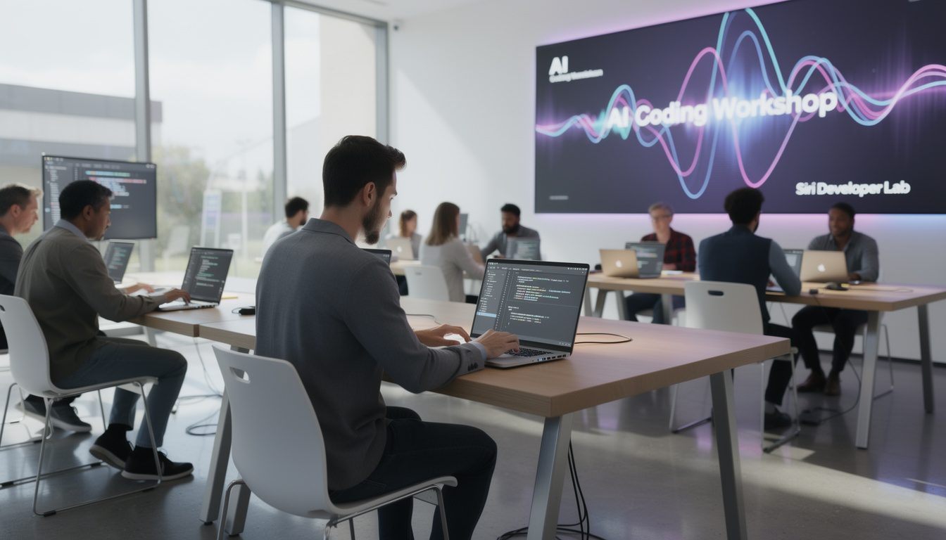 découvrez comment apple révolutionne la formation des développeurs siri grâce à l'intelligence artificielle pour stimuler l'innovation et créer des assistants vocaux plus performants.