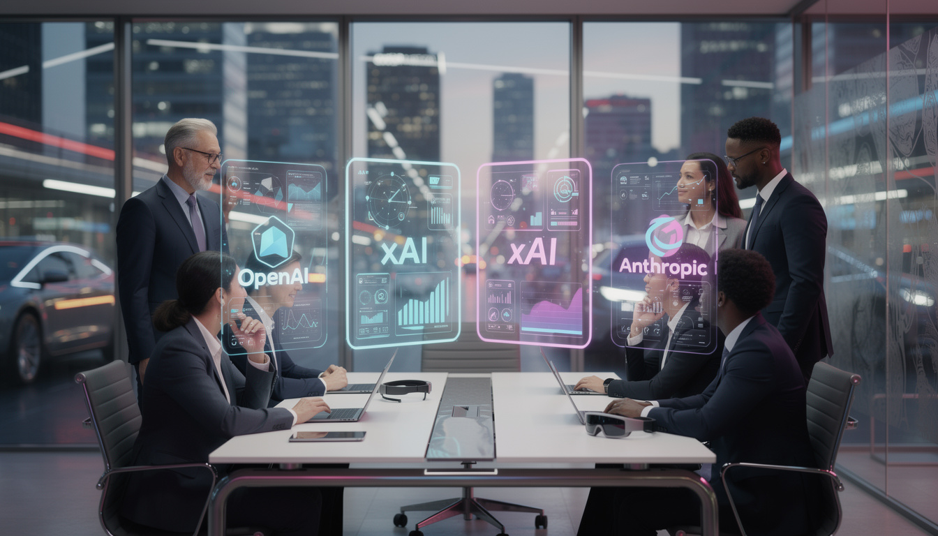 découvrez les acteurs clés de l'intelligence artificielle comme openai, xai et anthropic, et explorez un marché en pleine expansion aux innovations majeures.