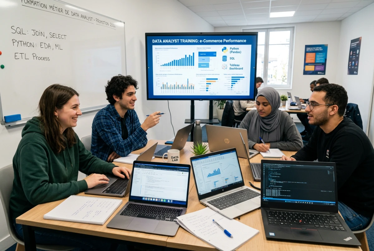 La reconversion vers le métier de Data Analyst : une voie d'avenir face à une demande croissante