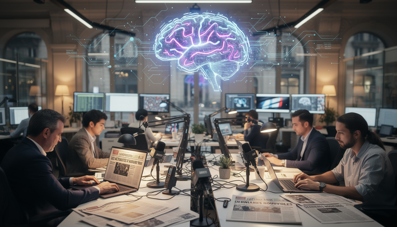 l’alliance de la presse exhorte les députés à intervenir face aux enjeux de l’intelligence artificielle afin de garantir un futur durable pour les médias.