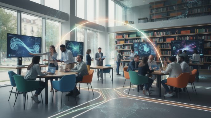 découvrez comment la médiathèque de saint-nazaire propose une formation innovante pour démocratiser l'intelligence artificielle et réduire les inégalités numériques.