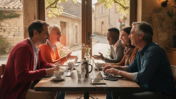 participez à un débat convivial sur l'intelligence artificielle à belbèze-de-lauragais, échangez vos idées autour d'un café dans une ambiance chaleureuse et ouverte à tous.