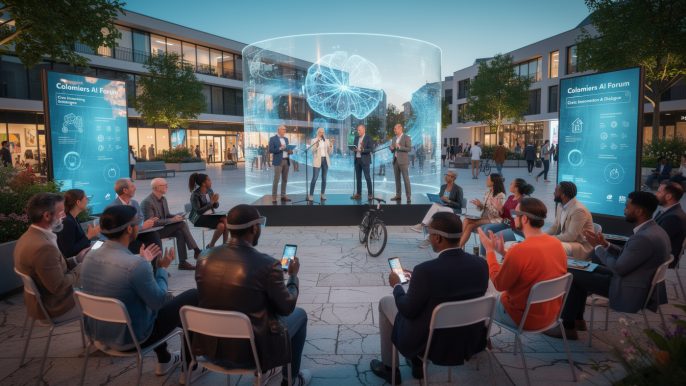 découvrez comment l'intelligence artificielle est au cœur des échanges citoyens à colomiers, favorisant le dialogue et la réflexion collective sur ses enjeux.