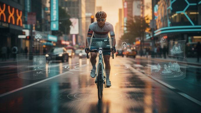 découvrez comment l'intelligence artificielle révolutionne subtilement votre expérience à vélo, améliorant votre sécurité et confort sans que vous le remarquiez.