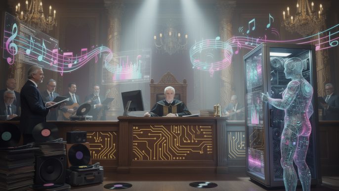 découvrez comment un récent verdict sur l'édition phonographique ravive le débat autour de l'intelligence artificielle et ses impacts sur l'avenir de l'industrie musicale.