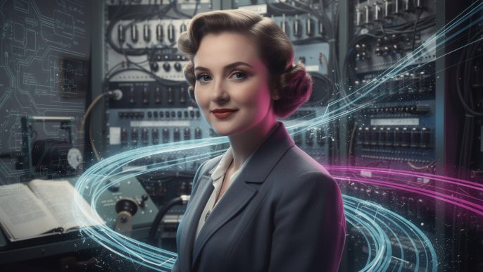 découvrez l'histoire de jean bartik, pionnière de l'informatique qui a contribué à la naissance de l'intelligence artificielle grâce au premier ordinateur électronique.