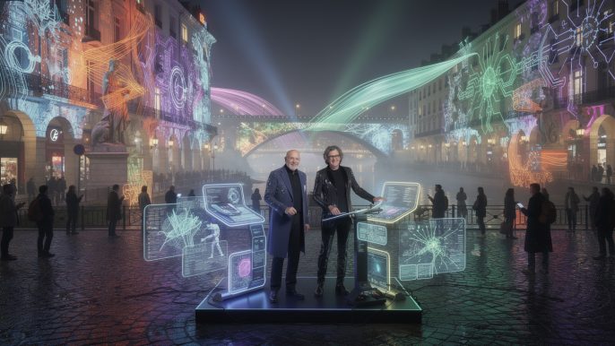 découvrez comment jean-michel aulas et jean-michel jarre intègrent l'intelligence artificielle pour transformer la fête des lumières de lyon en une expérience révolutionnaire et immersive.