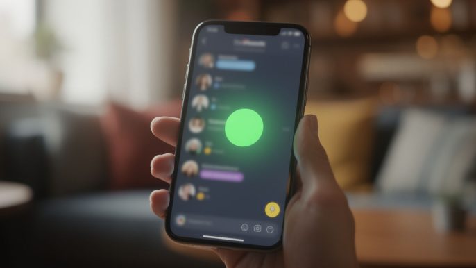 Découvrez la signification du point vert sur Snapchat et comprenez ce que ce symbole indique concernant la disponibilité et l'activité de vos amis sur l'application.