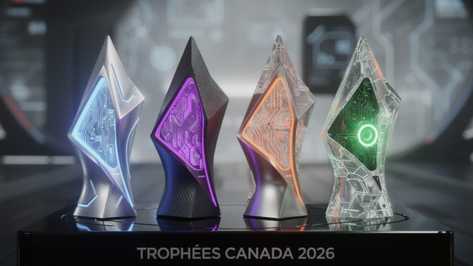 découvrez les 4 finalistes du prestigieux trophée intelligence artificielle aux trophées canada 2026, mettant en lumière l'innovation et l'excellence en ia.