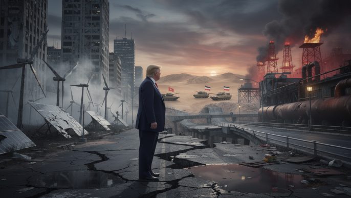 analyse de l'impact du refus des énergies renouvelables par trump sur la stratégie américaine en iran, et comment cette décision a contribué à la défaite des états-unis.