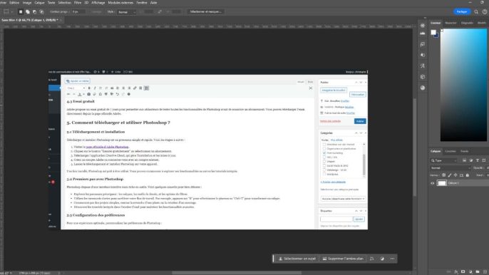 Adobe Photoshop : Le guide complet pour maîtriser la retouche et le design