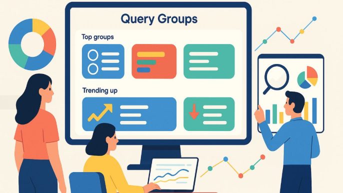 google-search-console-query-groups-dashboard