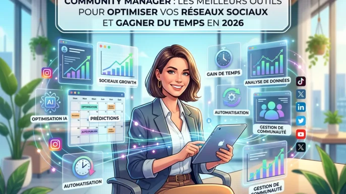 Community Manager : les meilleurs outils pour optimiser vos réseaux sociaux et gagner du temps en 2026